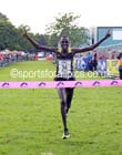 Peter Emase wins the 2014 Blaydon Races. Photo: David T. Hewitson/Sports for All Pics